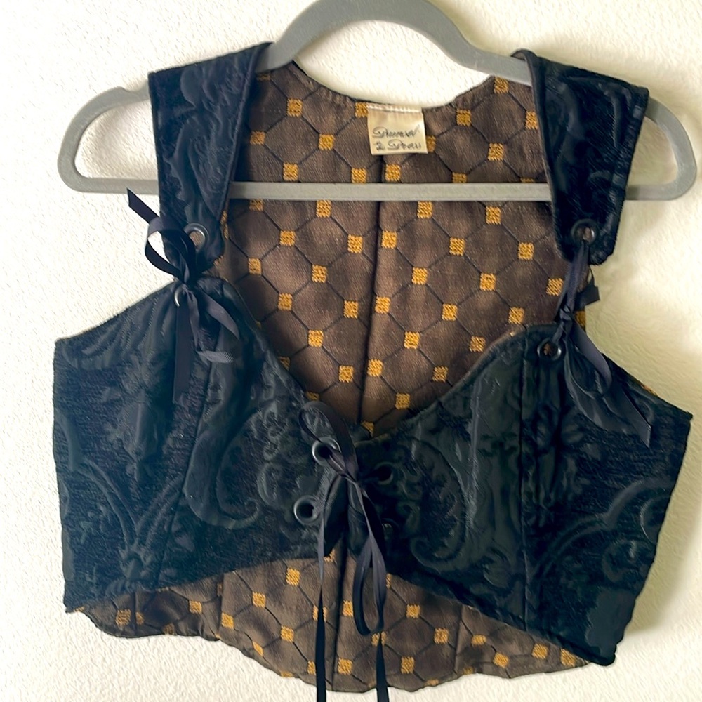 Damsel in this dress, Marie cropped bodice